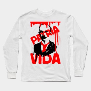 Jose marti cuba Patria Vida Long Sleeve T-Shirt